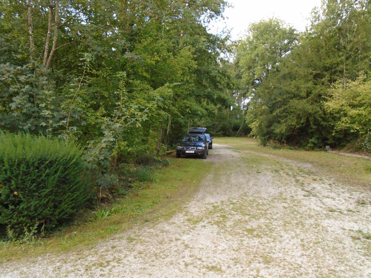 Deux étangs poissonneux au milieu des bois avec gîte moderne, la halte des deux lacs Rosée Extérieur photo